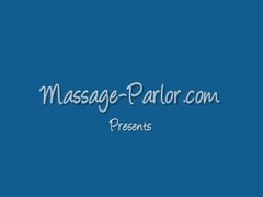 Hot masseuse relieves client's tension Thumb