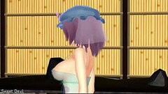 【MMD】yuyuko Sweet Devil【R-18 Thumb