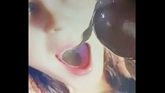 In your mouth Thumb