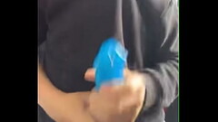 Gay Swedish retard sucks his dildo dick and farts. Thumb