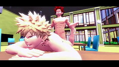 Kirishima x Bakugo during school prom Thumb