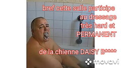 &Eacute_criteau sur la porte salle de bain de Daisydogslave Thumb