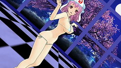 Yuyuko Saigyouji touhou mmd r18 Thumb