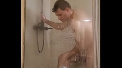 Twink caught showering with boner Thumb