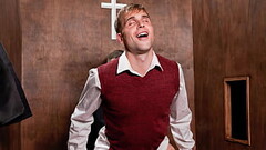 Priest Sinns Offers Forgiveness but Not Before He Makes the Biy Suck His Cock - Fatherfucks Thumb