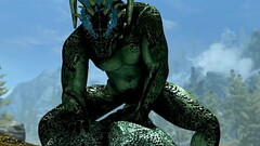Frost the Argonian rails a twink Thumb