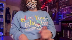 Femboy Stroking Thumb