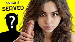 Amateur Latina maid gives big dick handjob with suprise (AI-3D-ASMR) Thumb