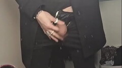 My crazy 15 cm big cock out of pants ! Thumb